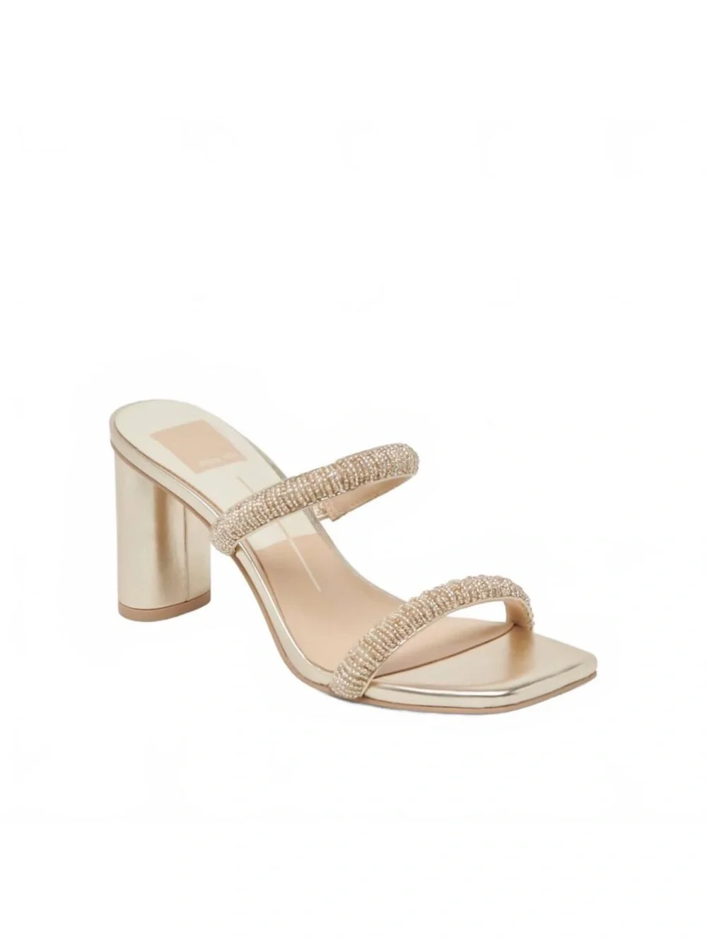 DOLCE VITA women's nolah heels in gold multi